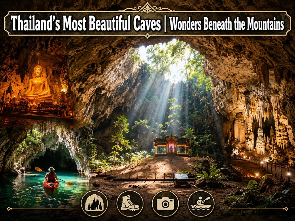 Die schönsten Höhlen in Thailand